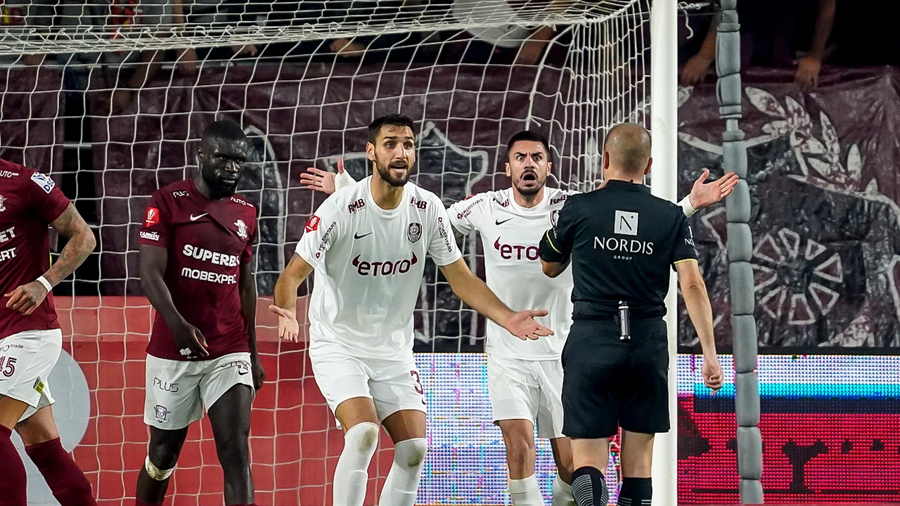 Acuzații grele lansate de Cristi Balaj după meciul Rapid-CFR Cluj 2-1: „Când faci asta, ai ordin sau ai spate”