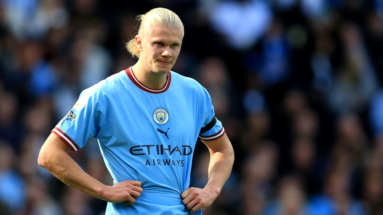 L-a pus cu botul pe labe pe Erling Haaland. Norvegianul de la Manchester City nu este cel mai în formă atacant din Europa