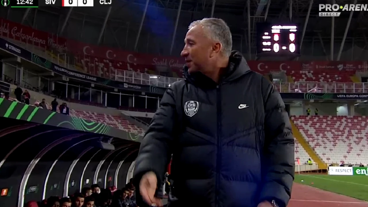 Presa, cel mai mare dușman al lui Dan Petrescu. Antrenorului campioanei i s-a pus pata pe un operator al televiziunii care transmitea meciul cu Sivasspor