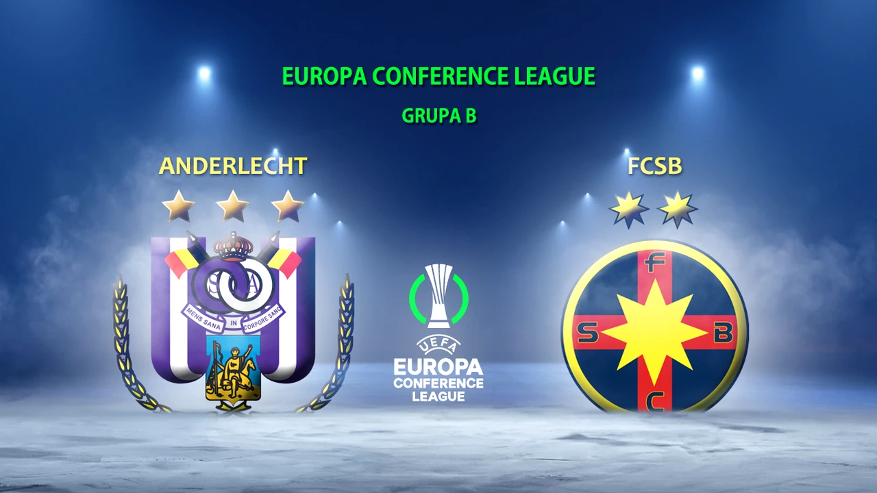 Anderlecht – FCSB 2-2. Roș-albaștrii, eliminați din Europa, după o remiză de orgoliu. Compagno și Dawa au marcat pentru echipa lui Dică