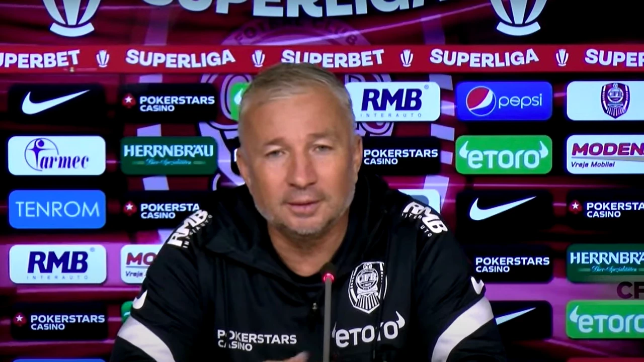 Varga i-a dat un mesaj scurt lui Dan Petrescu, iar antrenorul campioanei l-a făcut public la conferința de presă