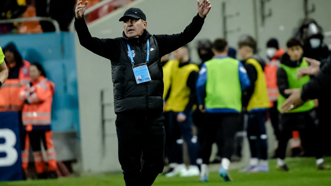 Vestea care l-a dărâmat pe Gică Hagi înainte de meciul cu Sepsi. Unul dintre oamenii de bază nu poate juca