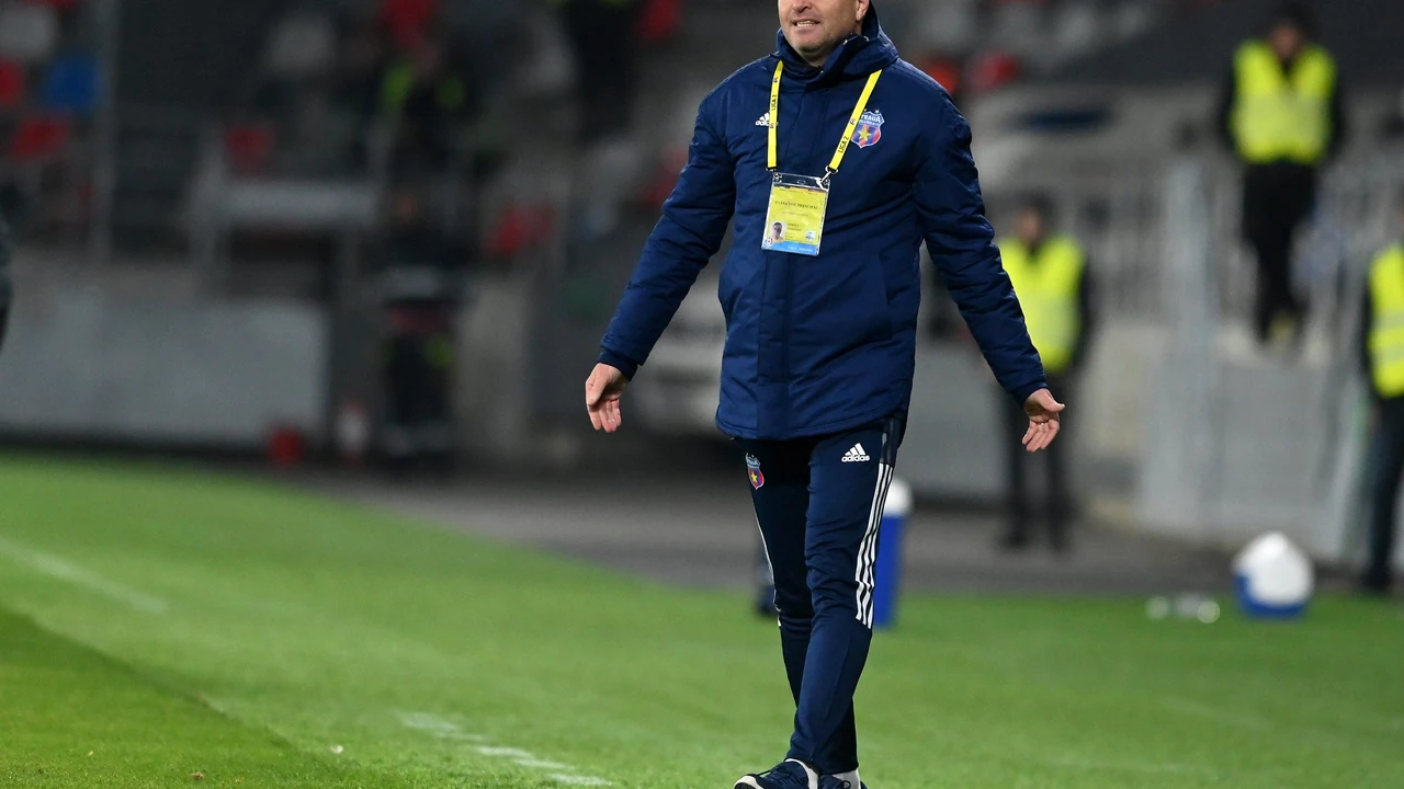 Chiar dacă Steaua a câștigat, Oprița este nemulțumit de atitudinea jucătorilor săi. „Prima repriză a fost jalnică”