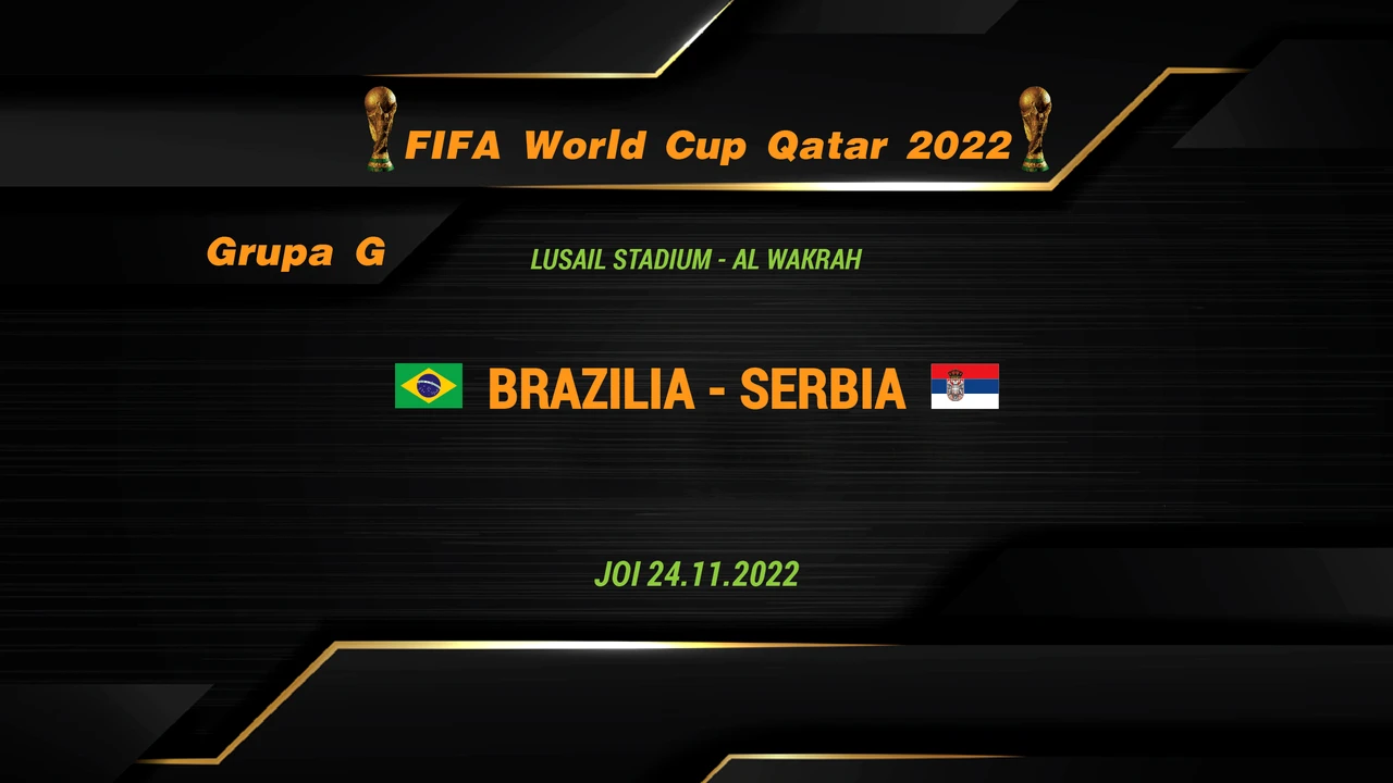 Brazilia – Serbia 2-0. Dubla lui Richarlison asigură succesul Selecao la debutul la Cupa Mondială