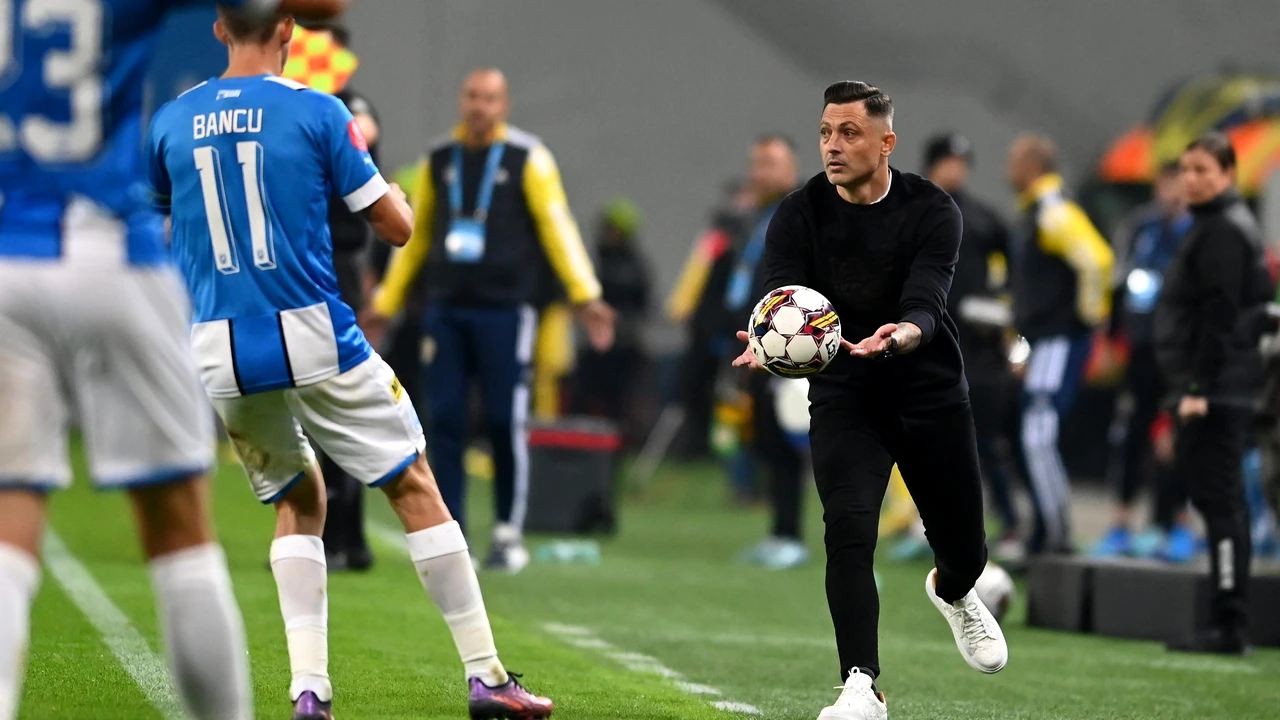Mirel Rădoi își critică dur jucătorii după egalul cu Rapid: ”Cred că puteam să câștigăm”