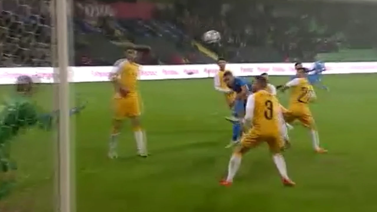 Olimpiu Moruțan confirmă forma excelentă cu primul gol la echipa națională! Execuția superbă cu care a deschis scorul cu Moldova. FOTO
