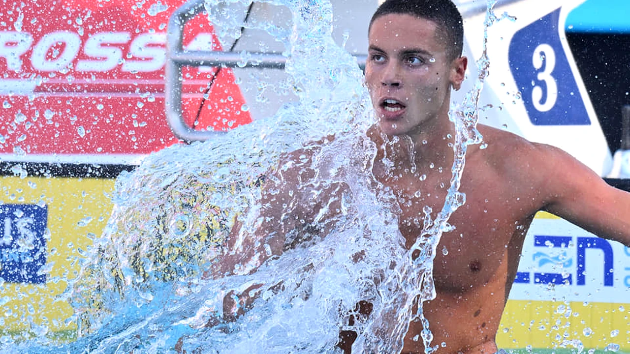 Ce onoare pentru David Popovici! Fenomenul natației intră în cursă cu Djokovic și Modric