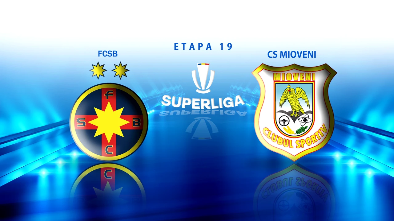 FCSB – CS Mioveni 5-1. Spectacol total oferit de echipa lui Gigi Becali