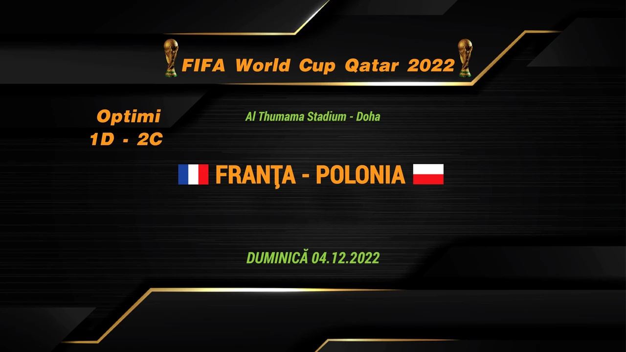 Franța – Polonia 3-1. Nicio surpriză! Campioana mondială se califică în sferturi. Mbappe, impresionant. Giroud, definitiv în istoria „cocoșilor”