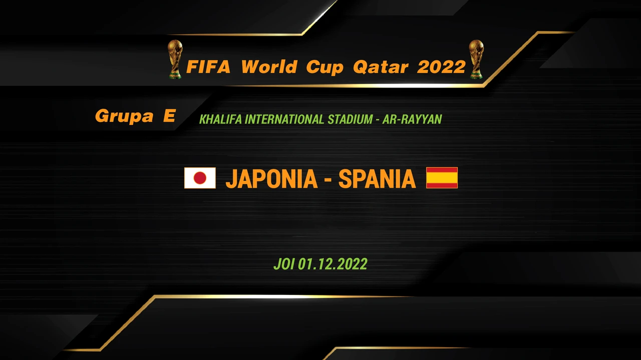 Japonia -Spania 2-1! Ambele echipe merg la pachet în optimi! Ibericii au tremurat, dar locul doi îi avantajează