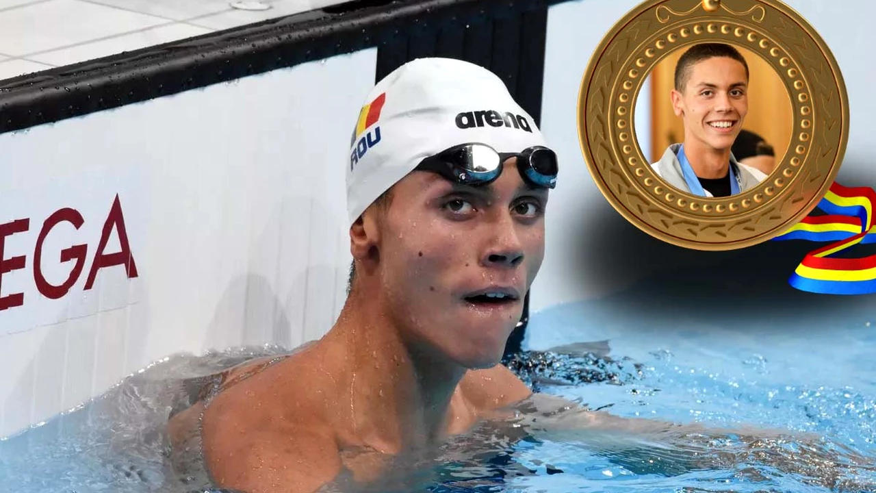 Subjugați de David Popovici. Înotătorul român a primit o nouă poreclă măgulitoare: „E Usain Bolt”