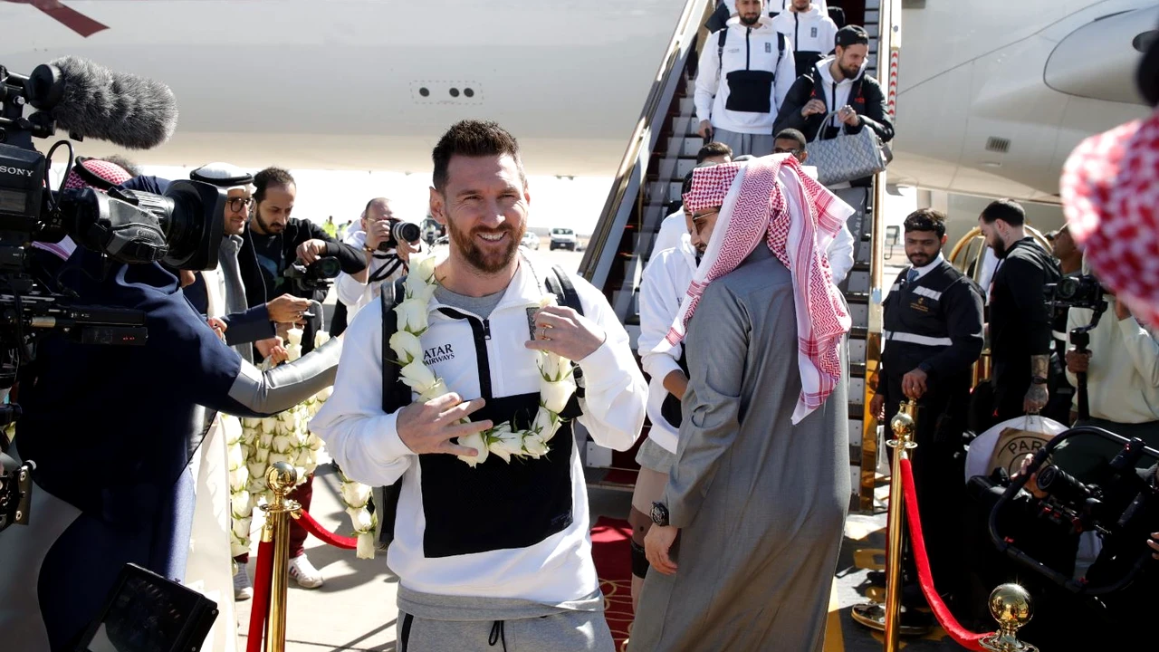 Nebunie la Ryadh la sosirea lui Lionel Messi! PSG a jucat un meci amical împotriva celor de la Al-Nassr