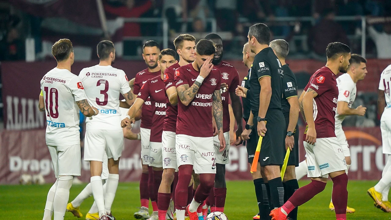 Rapidiști moderați. Jucătorii lui Adrian Mutu evită să vorbească despre câștigarea campionatului