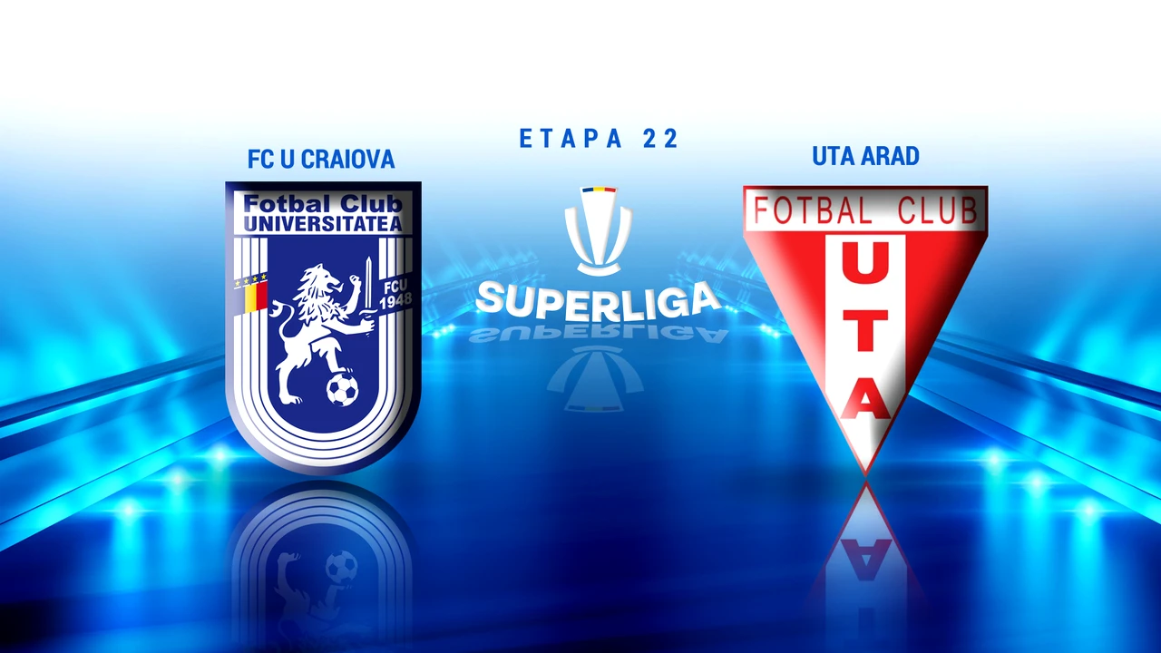 FC U Craiova – UTA 1-1. Un egal ce încurcă ambele formații