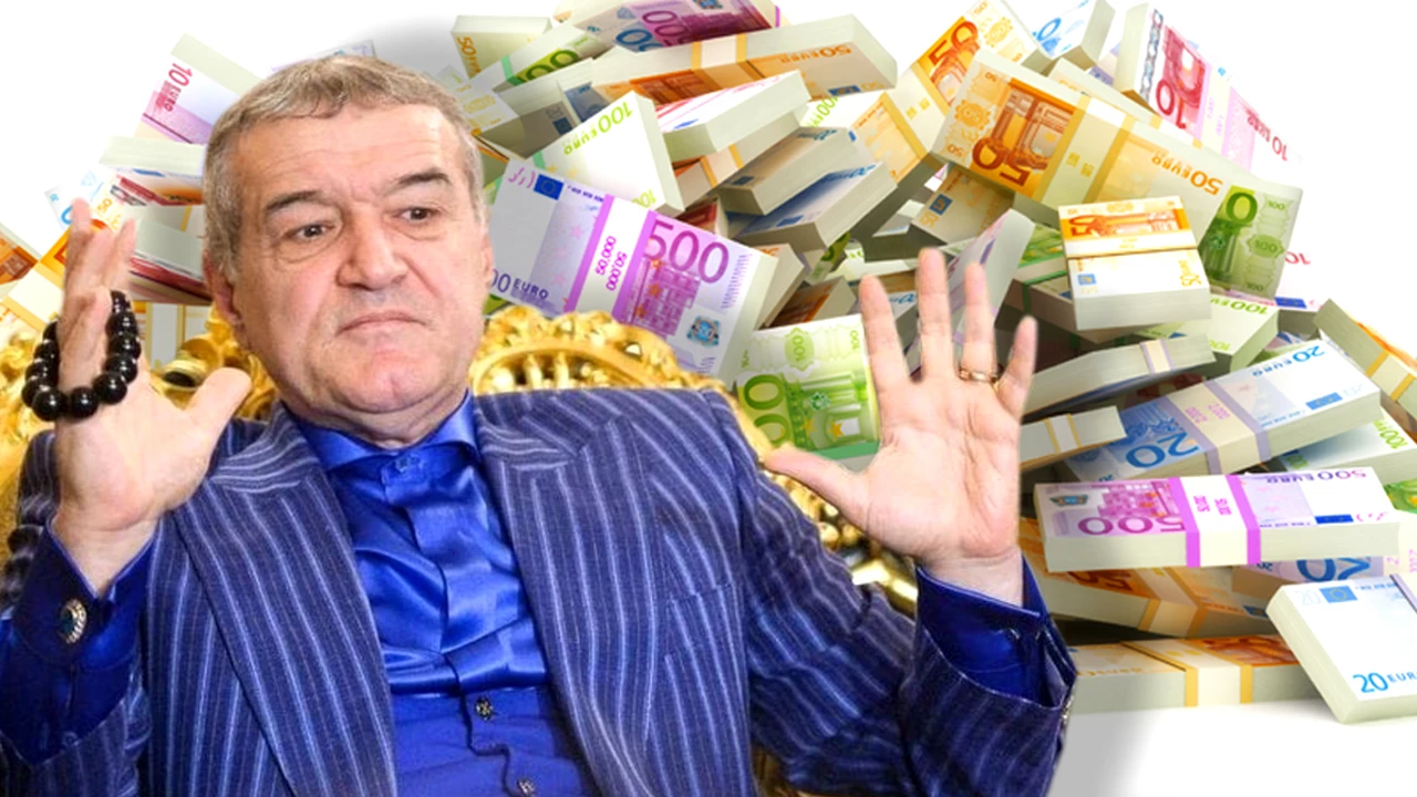 Cum dă foc Gigi Becali banilor! I-au dispărut 3 milioane de euro din buzunar după ultimele decizii