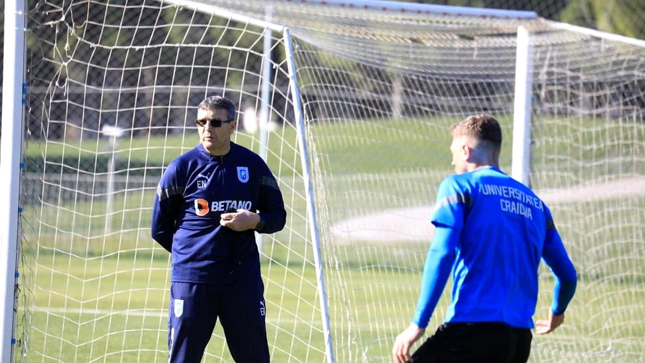 Avalanșă de transferuri la Universitatea Craiova. Oltenii și-au oficializat a treia achiziție a iernii