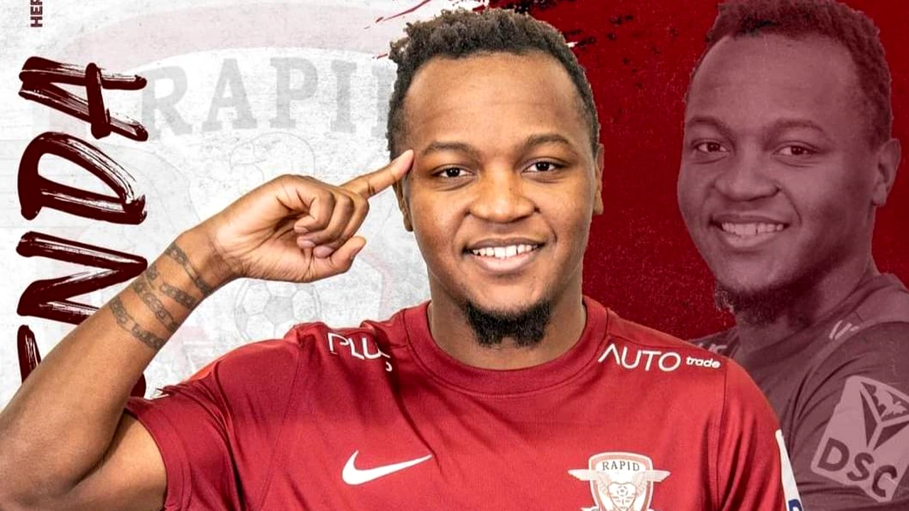 Rapid a dat lovitura! Hervin Ongenda a semnat cu formația giuleșteană