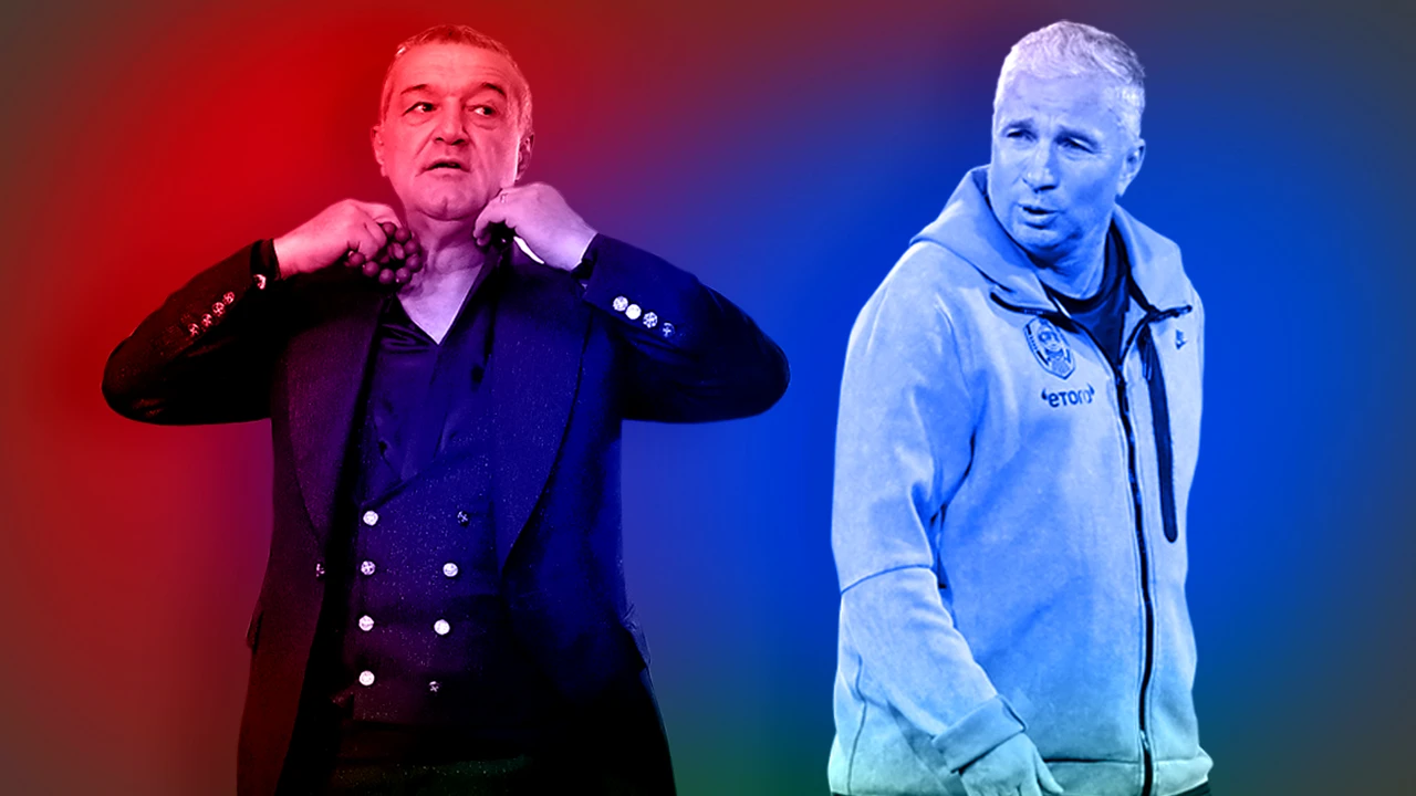 Dan Petrescu îi dă replica lui Gigi Becali! Antrenorul de la CFR Cluj și-a apărat jucătorul: „A rupt terenul!”