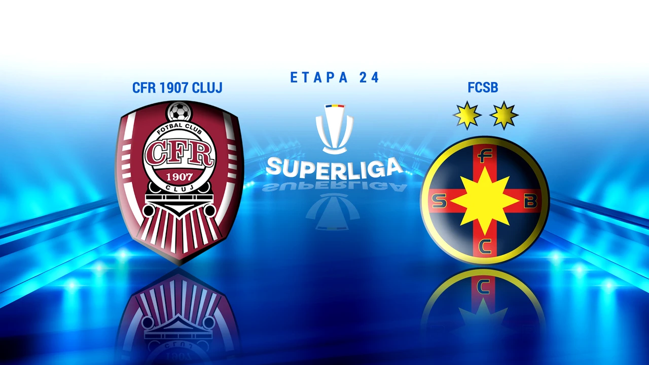 CFR Cluj – FCSB 0-1. Victorie uriașă pentru roș-albaștri. Edjouma a fost eroul lui Pintilii în Gruia
