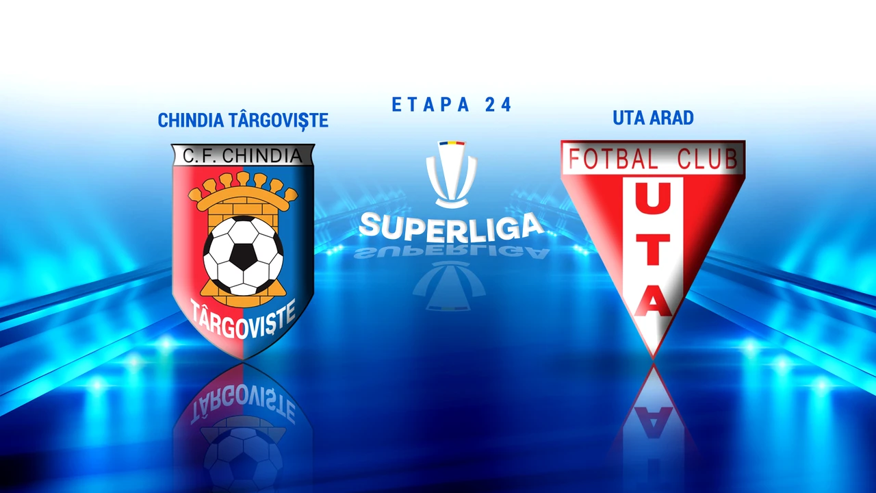 Chindia – UTA 2-1. Echipa lui Toni Petrea se apropie de zona play-off. „Bătrâna Doamnă” rămâne pe loc direct retrogradabil