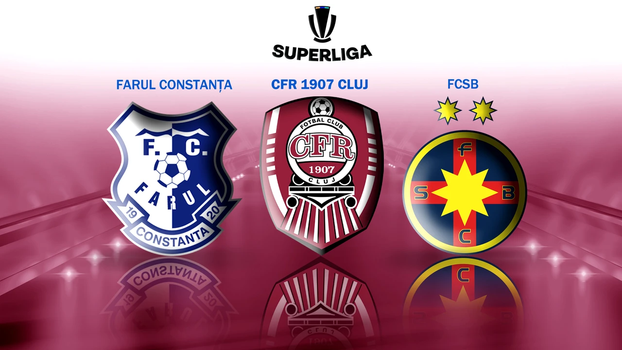 Așa arată programul complet din playoff! Se anunță luptă totală pentru titlu între CFR, Farul, FCSB și restul lumii. Când începe și care sunt meciurile primei etape