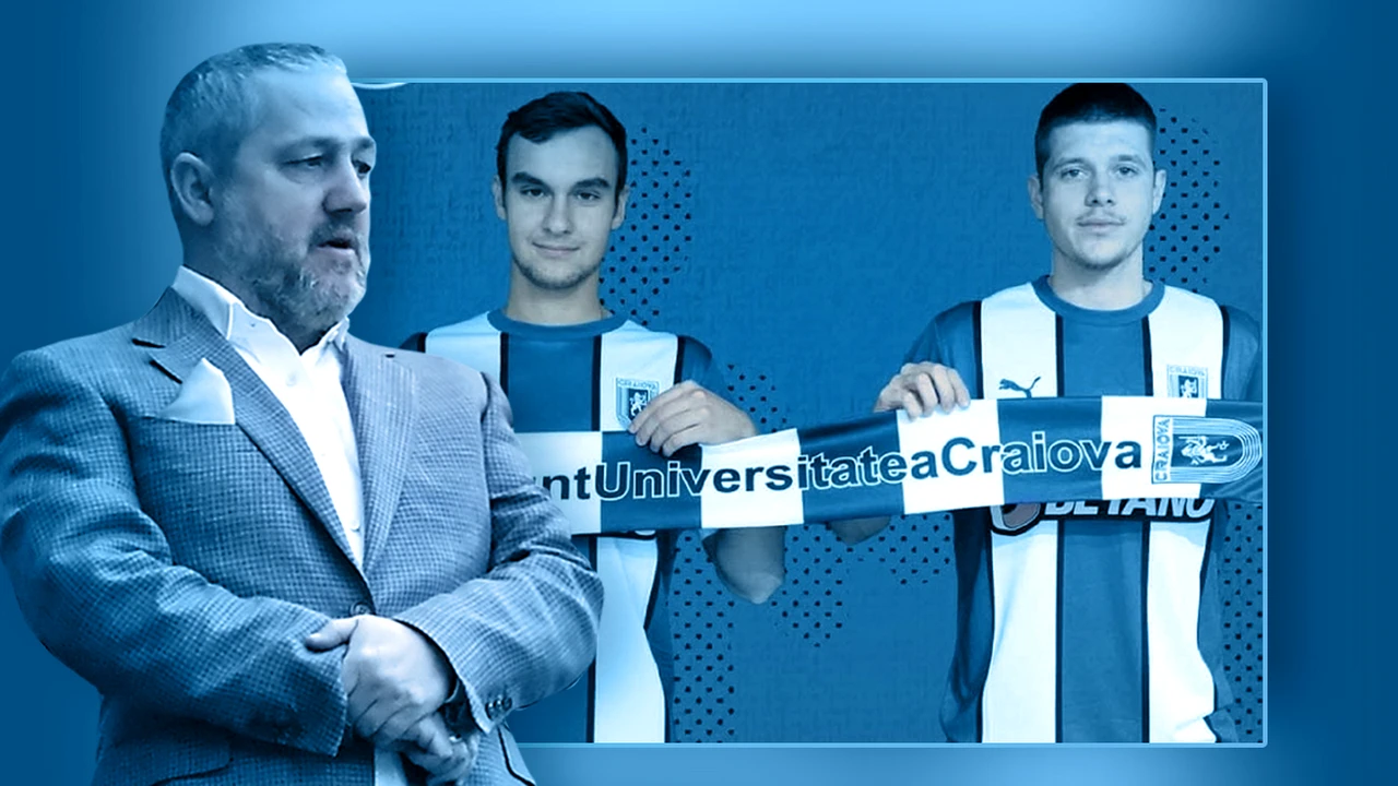 Ei sunt puștii de la care CSU Craiova așteaptă milioane! Loviturile plănuite de Rotaru