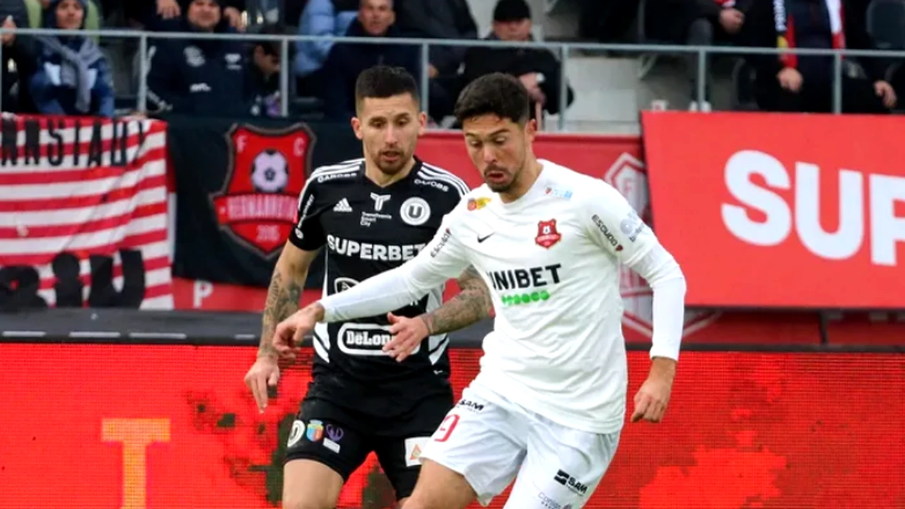 Hermannstadt – U Cluj 2-2. Meci nebun la Sibiu. Rezultatul partidei decis în prelungiri