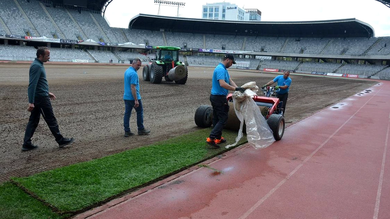 Imagini spectaculoase de pe Cluj Arena. ”Ca pe marile stadoane din Vest”. Galerie Foto