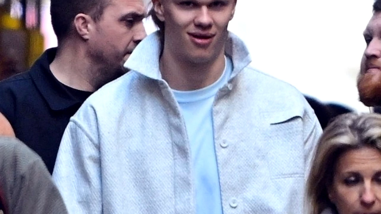 Haaland, la cumpărături în Londra cu iubita. Cum arată fata de 18 ani care i-a luat mințile