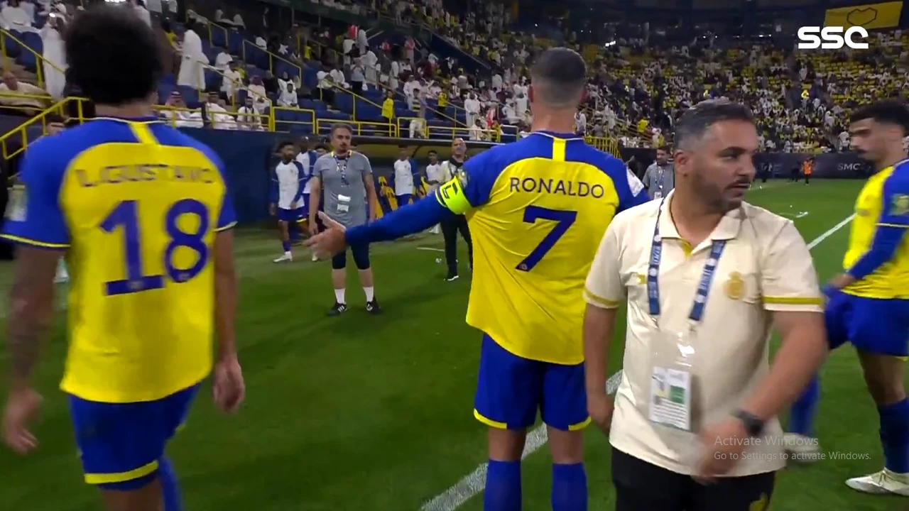 Cristiano Ronaldo nu s-a mai abținut. Scandal cu un membru din staff-ul tehnic al lui Al Nassr