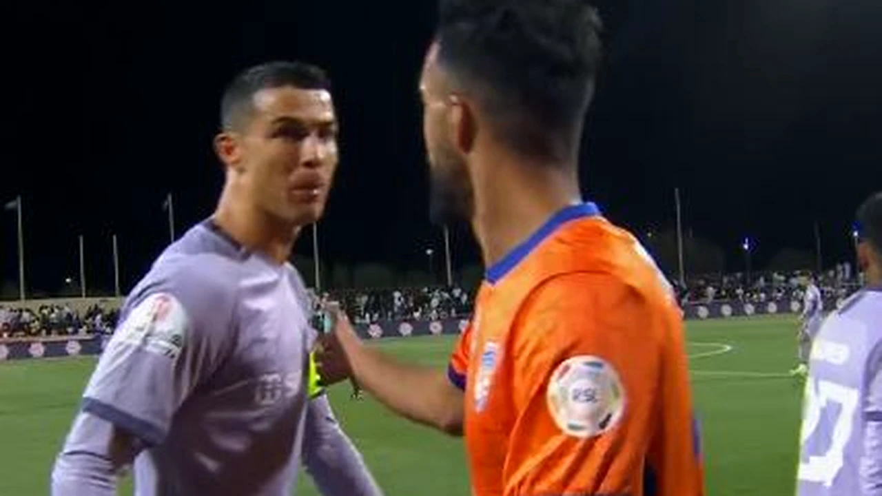 Ronaldo și-a ieșit din minți după meci! S-a certat cu adversarii și i-a acuzat că refuză să joace. Video