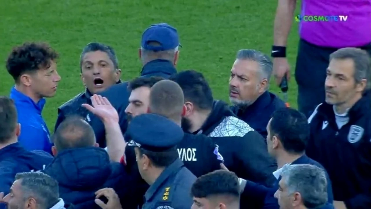Nebunie în finalul meciului. Lucescu și-a ieșit din minți și s-a certat cu toată lumea după calificarea lui PAOK