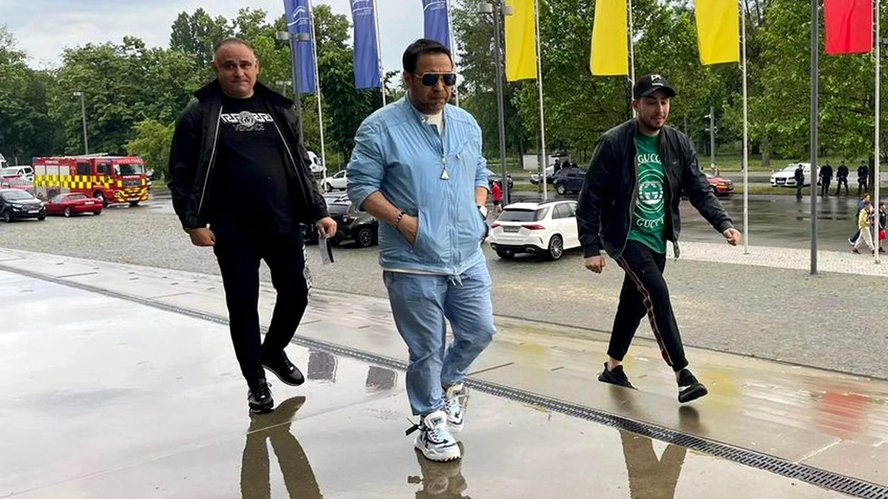 Cel mai cunoscut impresar din lumea manelelor, la derby-ul FCSB – Rapid. Prezență surpriză la Arena Națională