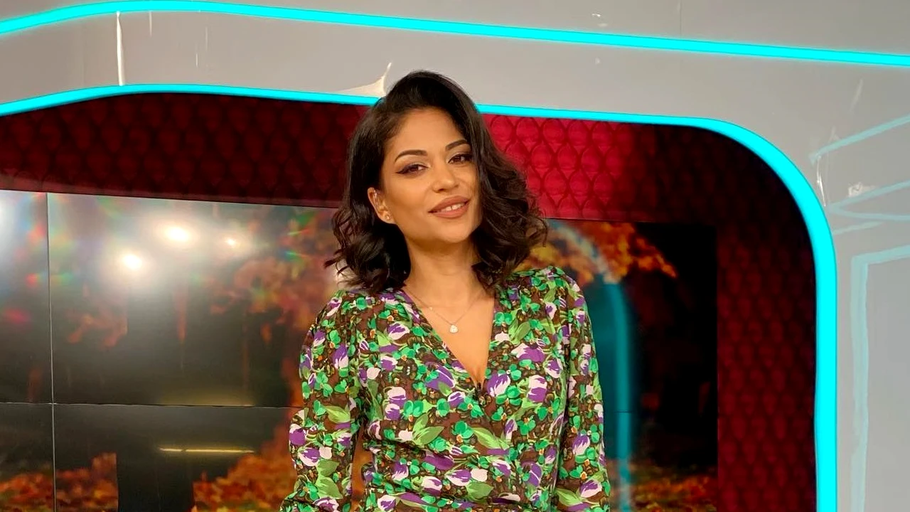 Fina lui Cristi Borcea mai are puțin și naște. Nasrin e superbă și în ultimul trimestru de sarcină