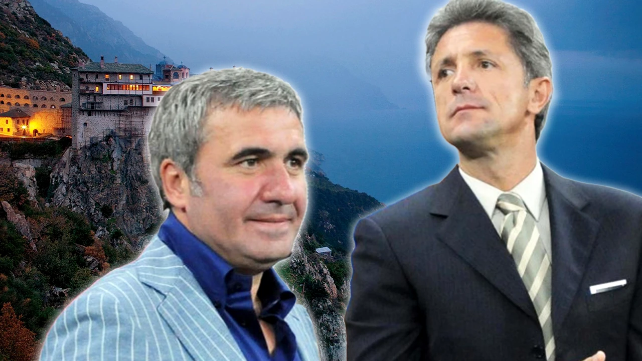 Hagi și Popescu, în vizită pe Muntele Athos după ce Farul a devenit campioană în Superliga
