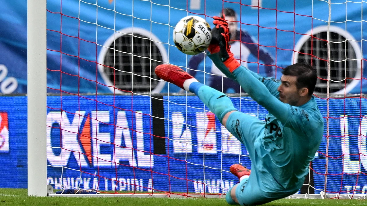Florin Niță, meci formidabil în Cehia. A apărat două penalty uri în sașe minute