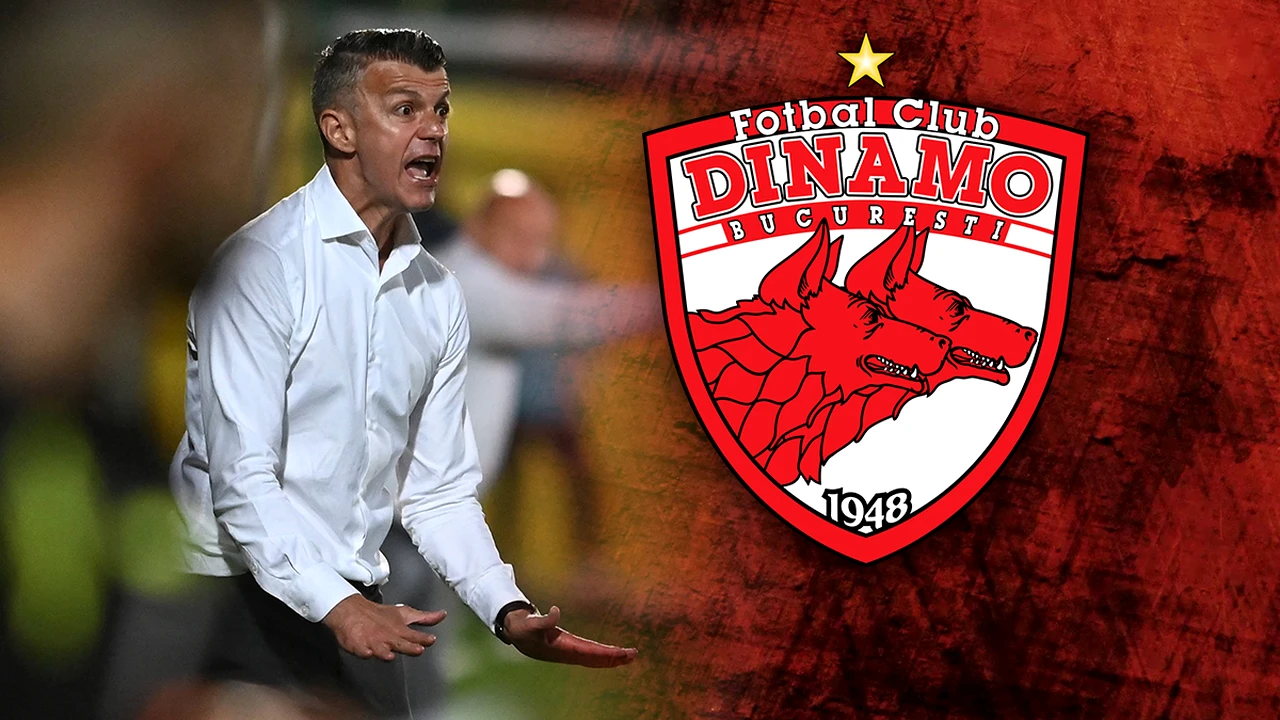 ”A trebuit să fiu agresiv”. Ce a încercat să facă Burcă din prima sa zi la Dinamo. Exclusiv