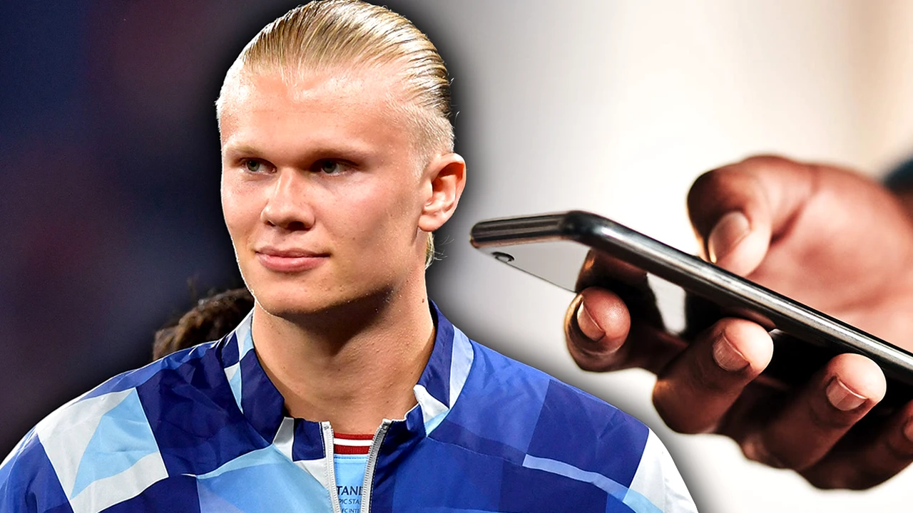 Fotografia postată de Haaland, care a făcut ravagii pe Internet. Cum a apărut starul lui City