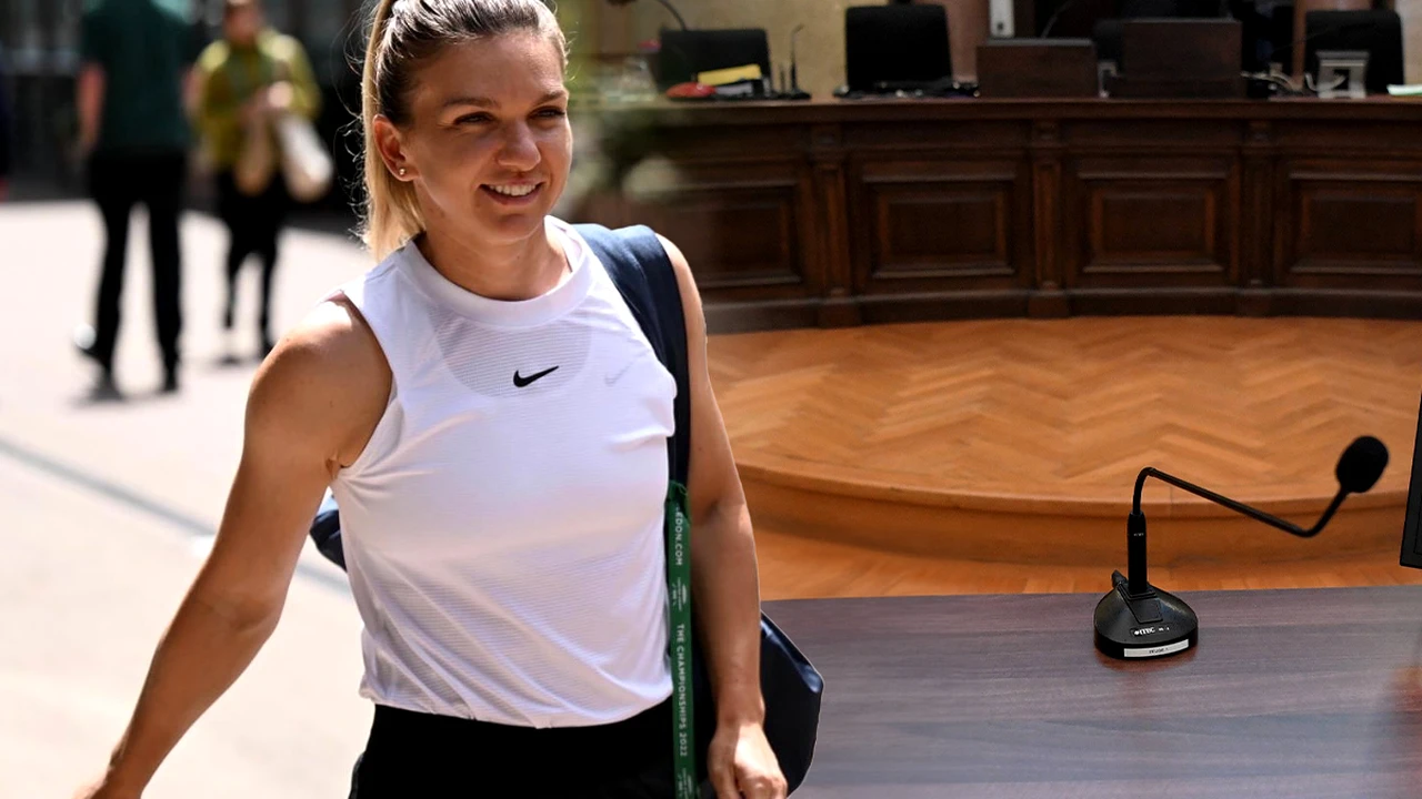 Prima apariție a Simonei Halep după audierile de la Londra. Cum a fost surprinsă