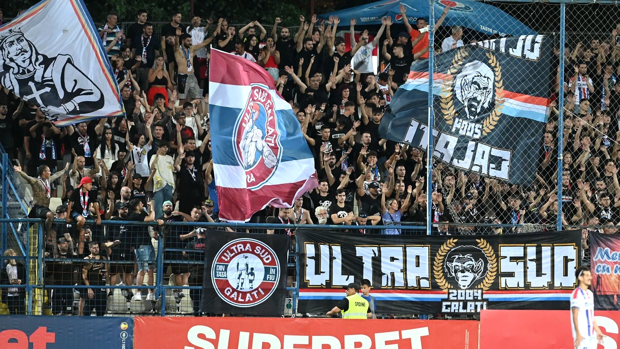 Record de spectatori pentru actualul sezon la Oțelul – FCSB. Cum arată topul primelor 3 etape