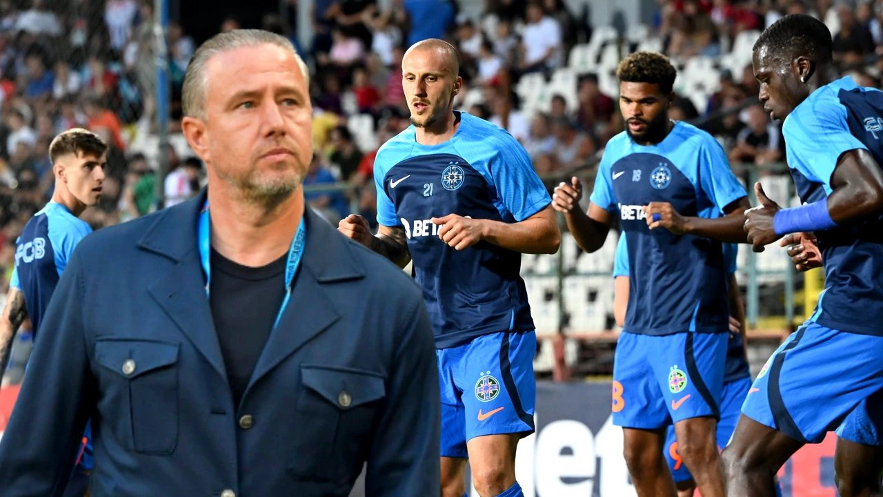 Reghecampf, declarații neașteptate despre FCSB după ce a revenit la Craiova: “Dacă luăm pe hârtie, asta e realitatea”