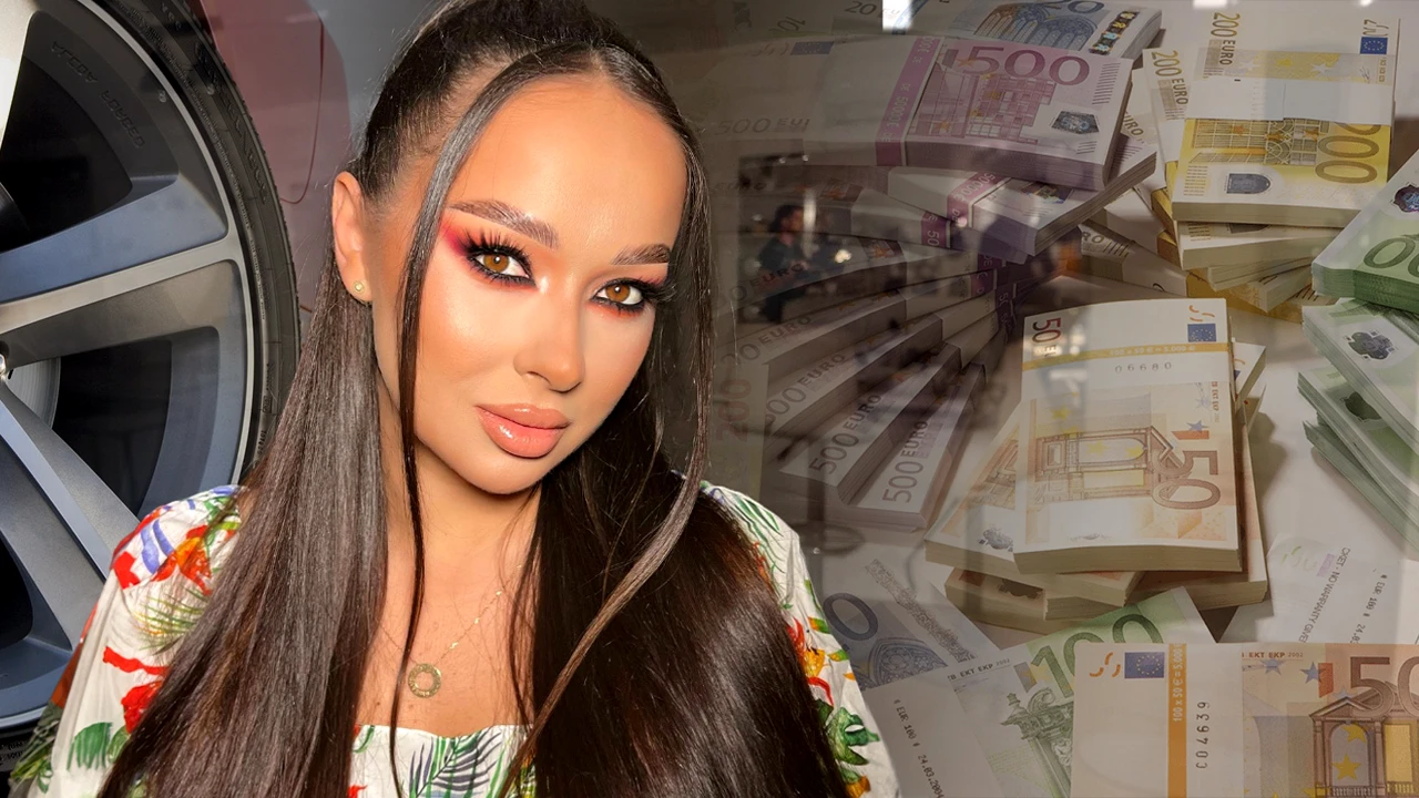 Soția fostului portar de la CFR Cluj și-a luat bolid de lux. Vlăduța Lupău s-a lăudat pe net cu mașina de 300.000 de euro