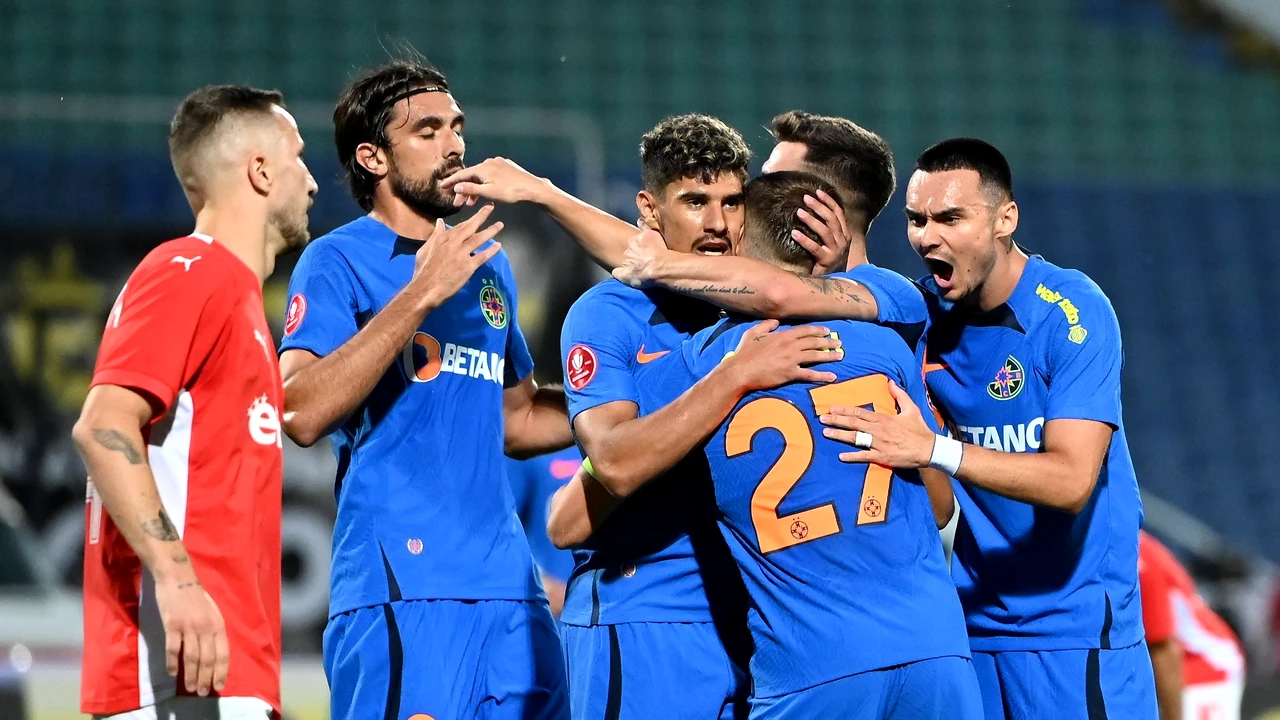 Fantastic! Florinel Coman, mașina de goluri de la FCSB. A marcat în toate partidele din acest sezon