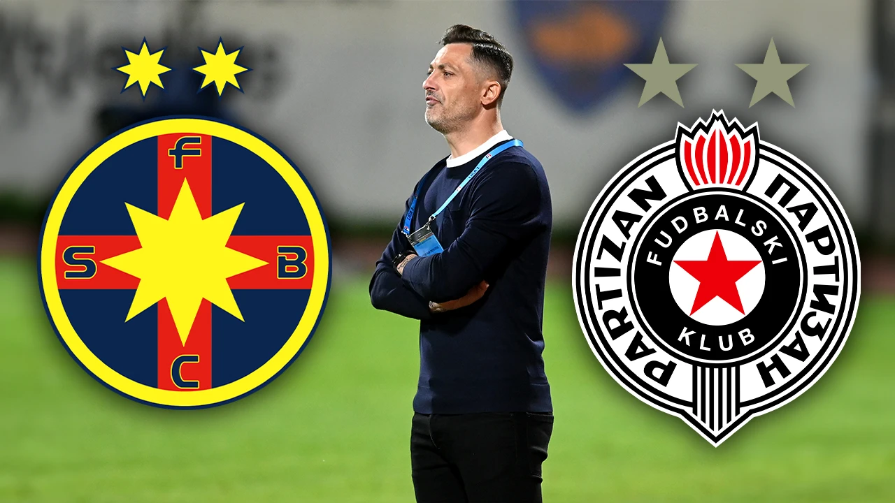 Amintiri de coșmar pentru FCSB legate de Partizan Belgrad. Ce s-a întâmplat acum 8 ani, cu Rădoi pe bancă