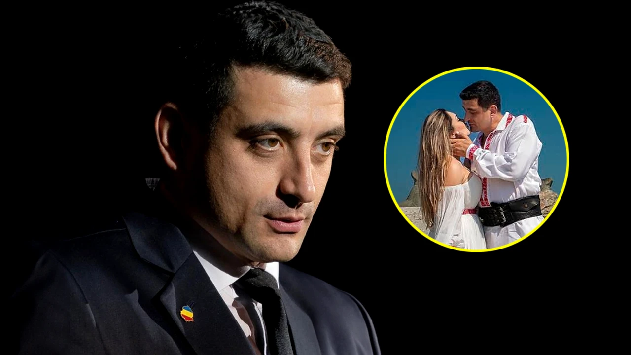 Anunțul făcut de George Simion la un an de la nuntă. Fostul ultras din Uniți Sub Tricolor a apărut alături de soție și a spus-o în fața tuturor