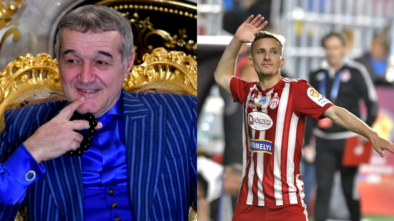 Ar fi o lovitură bombă a lui Becali în războiul cu Rapid. Anunț făcut în direct: „Eu ştiu că l-a luat pe Ştefănescu”