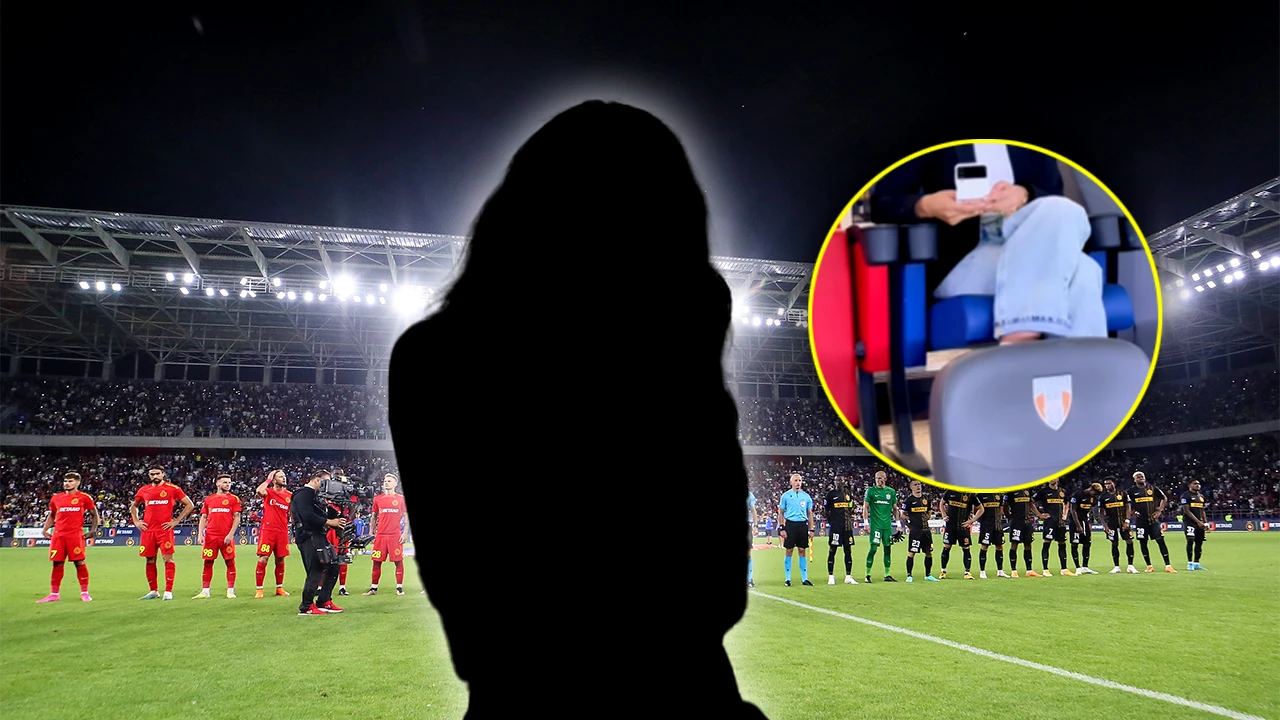 Blonda superbă care a atras toate privirile în loja din Ghencea la meciul FCSB – Nordsjaelland: „Ce e cu tine pe aici?”. Ironii la adresa ei: E o mare vedetă din România