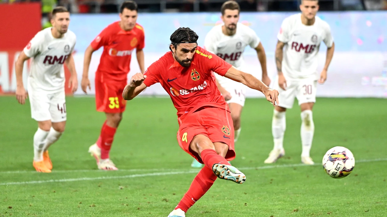 Andrea Compagno a răbufnit după golul victoriei marcat cu CFR Cluj. „E ciudat”. Ce l-a deranjat pe atacantul italian