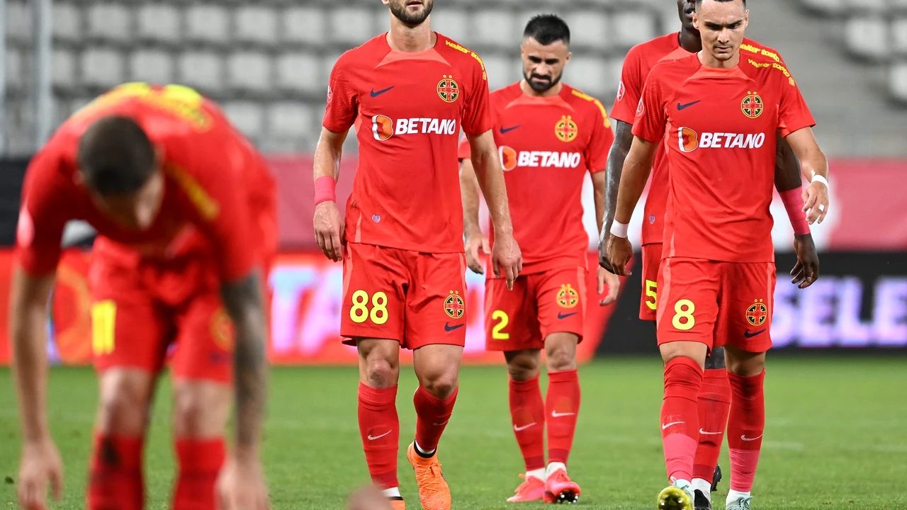 FCSB – ȚSKA 1948 3-2. Vicecampioana României se califică dramatic, grație golurilor lui Djokovic și Octavian Popescu