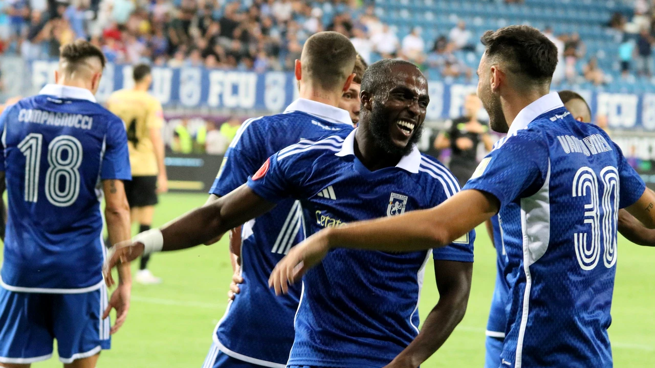 FCU Craiova – Voluntari 3-1. Dică obține cea de-a doua victorie consecutivă pe banca oltenilor. Cum arată acum clasamentul